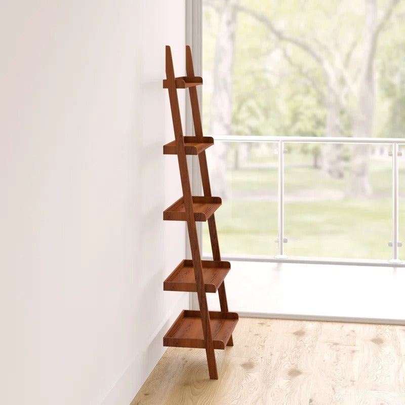 Milana Solid Wood Bookshelves | Bookshelf for Living Room | Bedroom | Drawing Room | Study Room