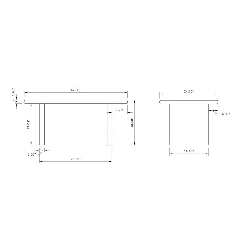 Shreya Solid Wood Coffee Table for Living Room