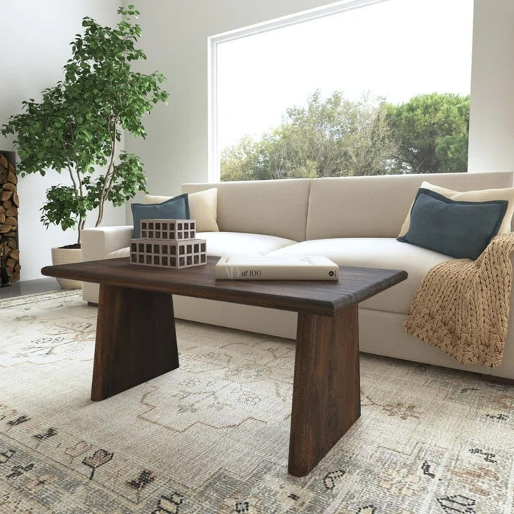 Shreya Solid Wood Coffee Table for Living Room