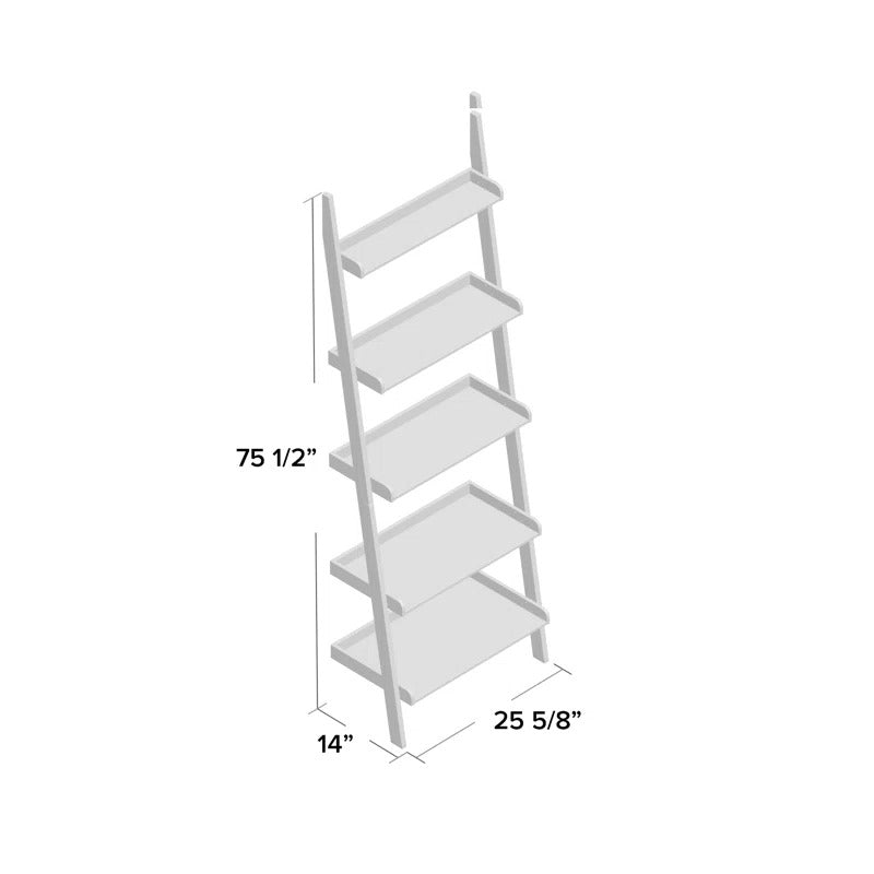 Milana Solid Wood Bookshelves | Bookshelf for Living Room | Bedroom | Drawing Room | Study Room