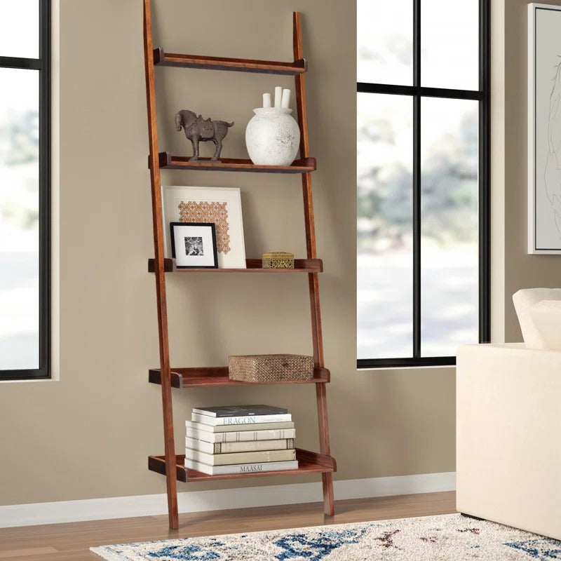 Milana Solid Wood Bookshelves | Bookshelf for Living Room | Bedroom | Drawing Room | Study Room