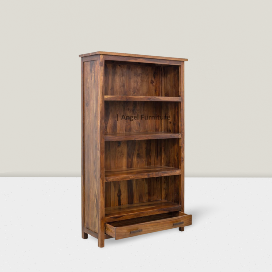 Chirag Bookshelf Large Full-Size Honey Finish