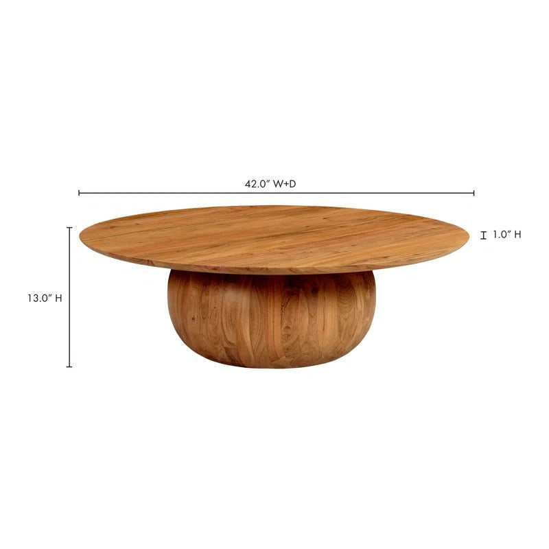 Anusha Solid Wood Coffee Table for Living Room