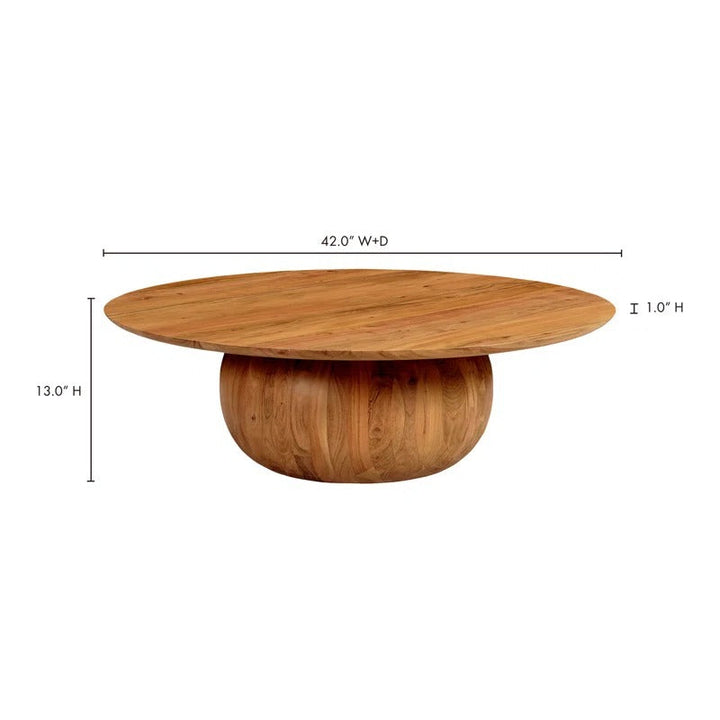 Anusha Solid Wood Coffee Table for Living Room
