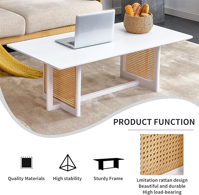 Sarah Solid Wood Coffee Table