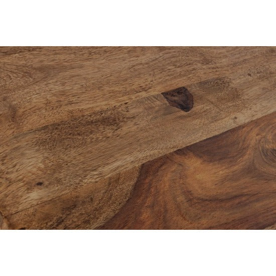 Saurabh Solid Sheesham Wood Open Space saver Bookshelf (Honey)