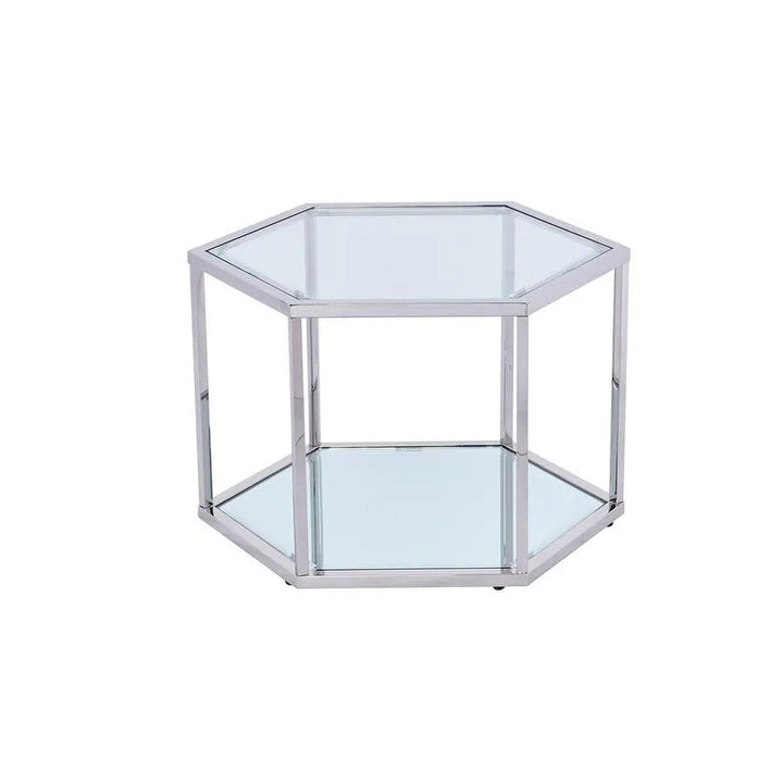 Anaya metal coffee table for living room