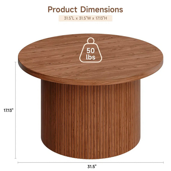 Kanika Solid Wood Coffee Table for Living Room