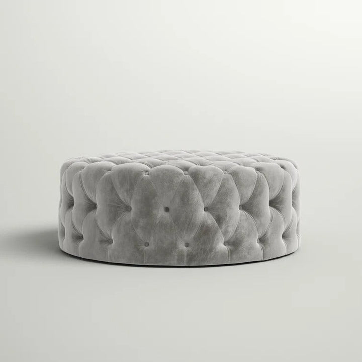 Meera Chesterfield Fabric Coffee Table For Living Room