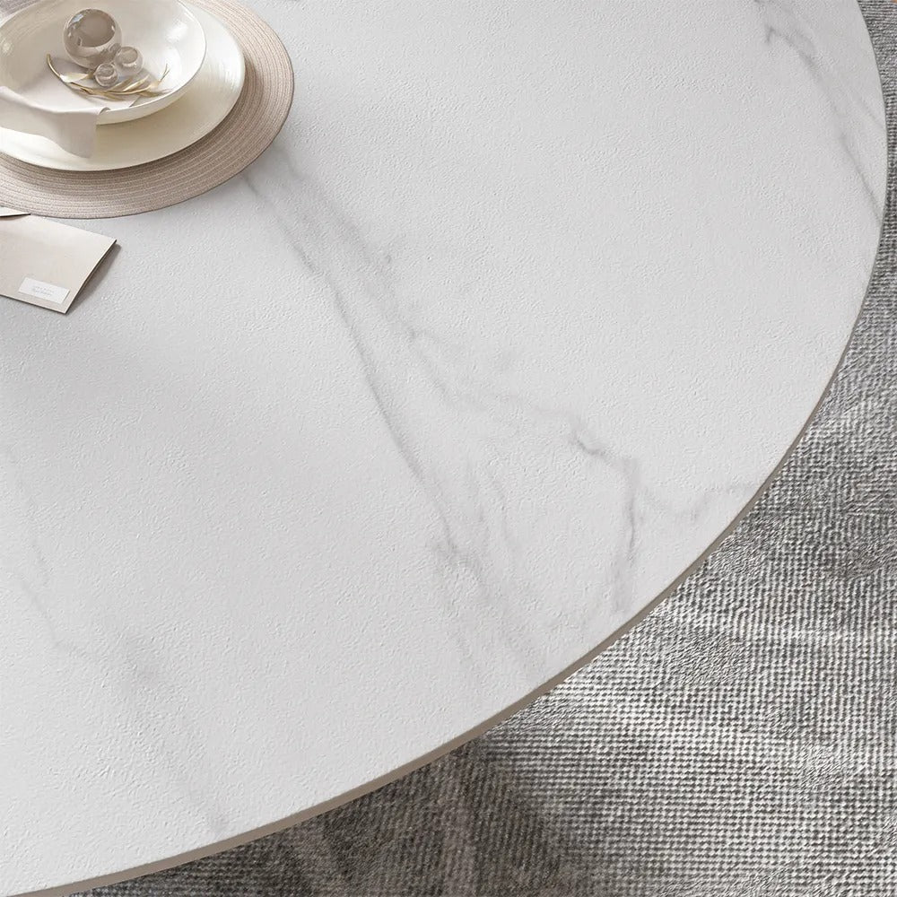 Dmitry Modern Round Dining Table Sets for 4