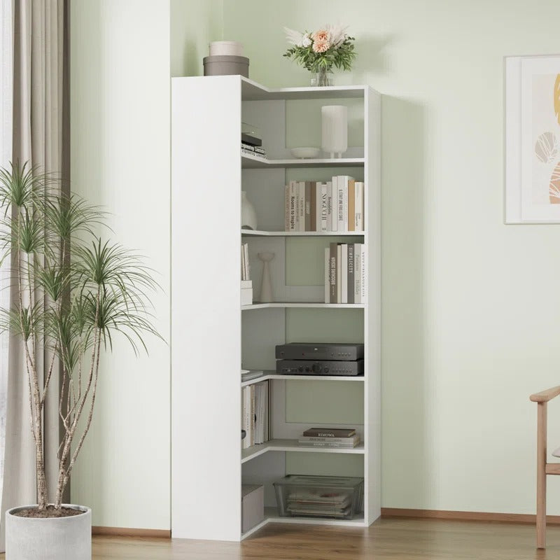 Nina Engineered Wood Bookshelves | Bookshelf for Living Room | Bedroom | Drawing Room | Study Room