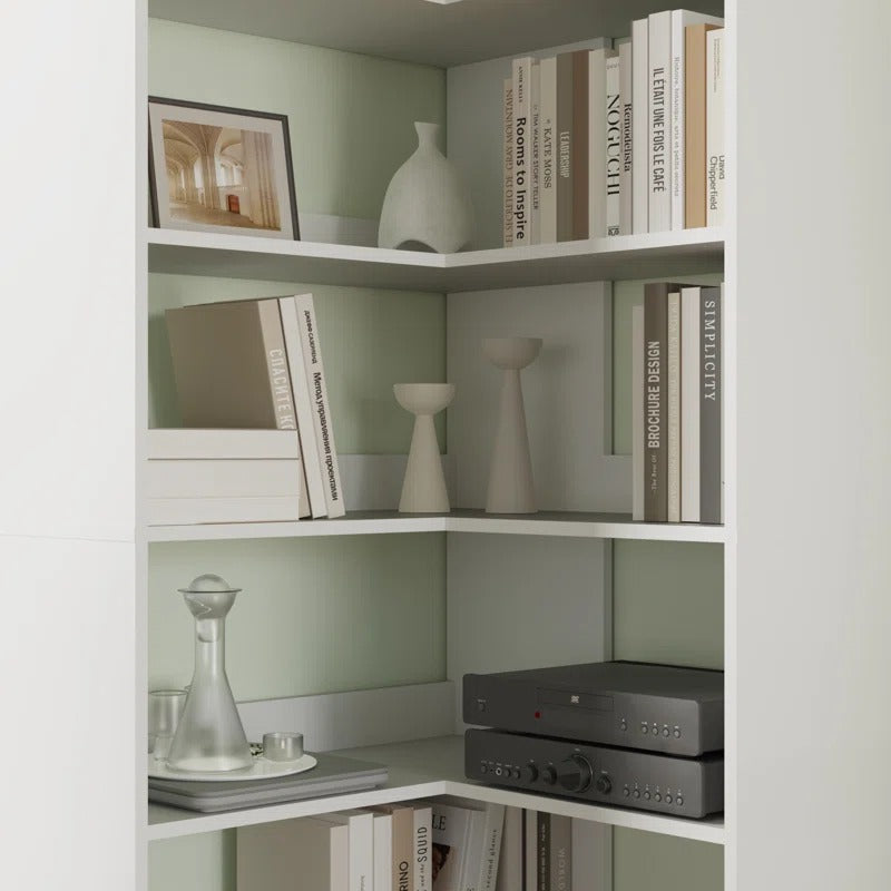 Nina Engineered Wood Bookshelves | Bookshelf for Living Room | Bedroom | Drawing Room | Study Room