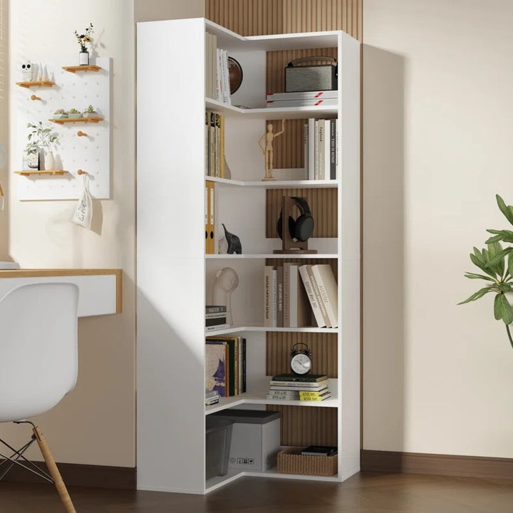 Nina Engineered Wood Bookshelves | Bookshelf for Living Room | Bedroom | Drawing Room | Study Room