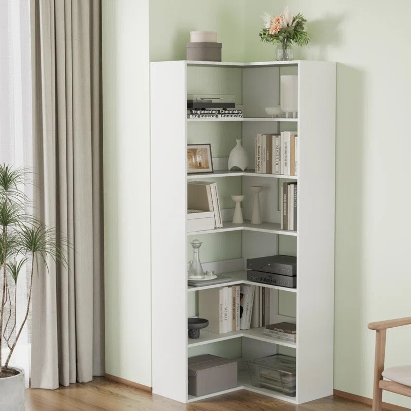 Nina Engineered Wood Bookshelves | Bookshelf for Living Room | Bedroom | Drawing Room | Study Room