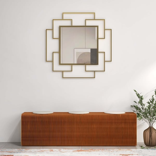 Travis Metal Wall Mirror