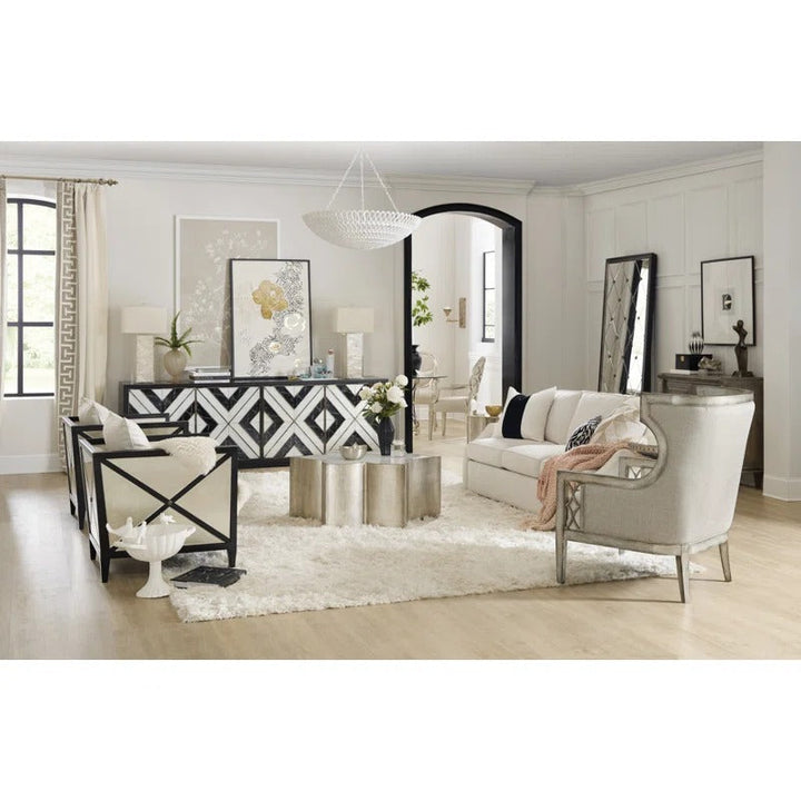 Kavita Stainless Steel Coffee Table | Designer Coffee Table