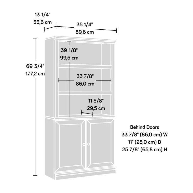 Vasilisa Solid Wood Bookshelves | Bookshelf for Living Room | Bedroom | Drawing Room | Study Room