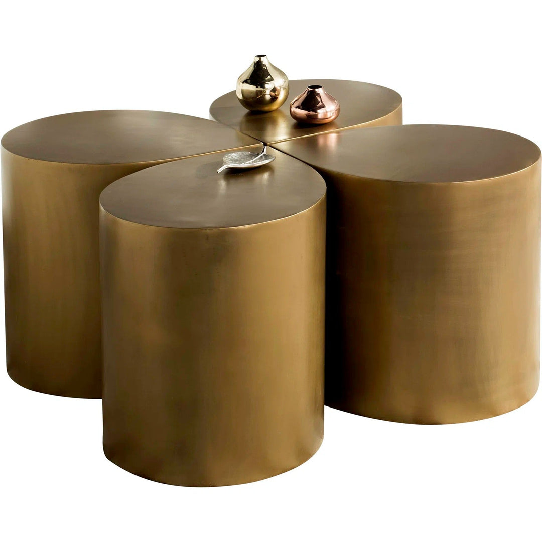Nandini Stainless Steel Coffee Table for Living Room