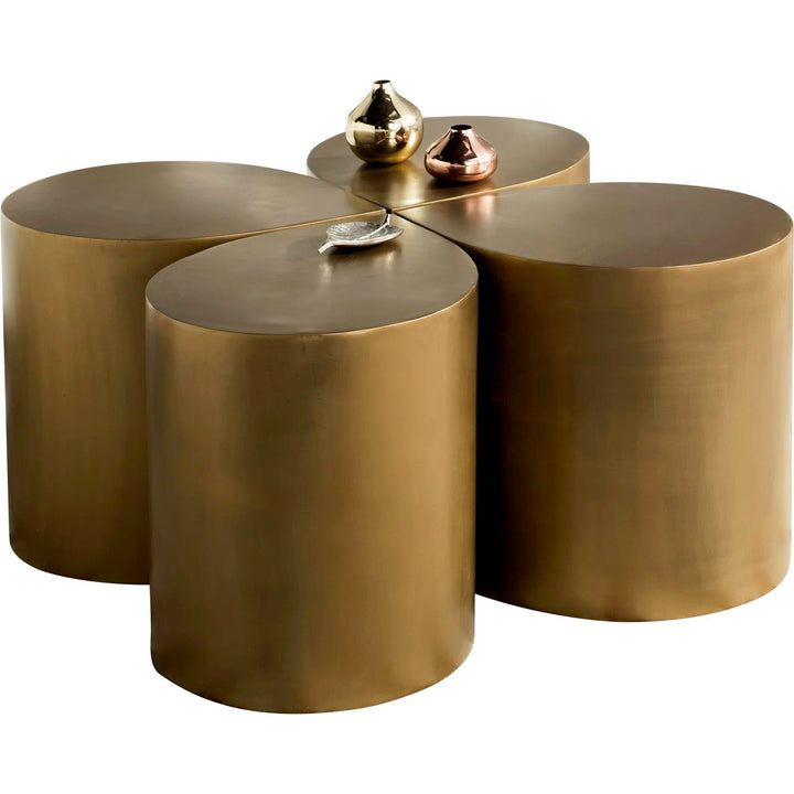 Nandini Stainless Steel Coffee Table for Living Room