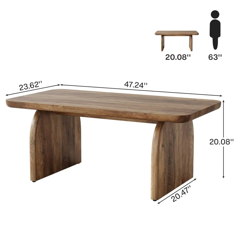 Vandana Solid Wood Coffee Table for Living Room