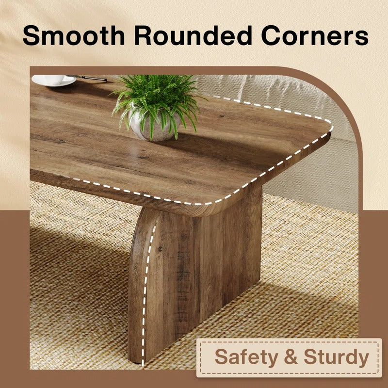 Vandana Solid Wood Coffee Table for Living Room