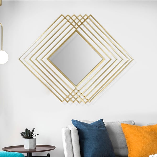 Whitney Metal Wall Mirror
