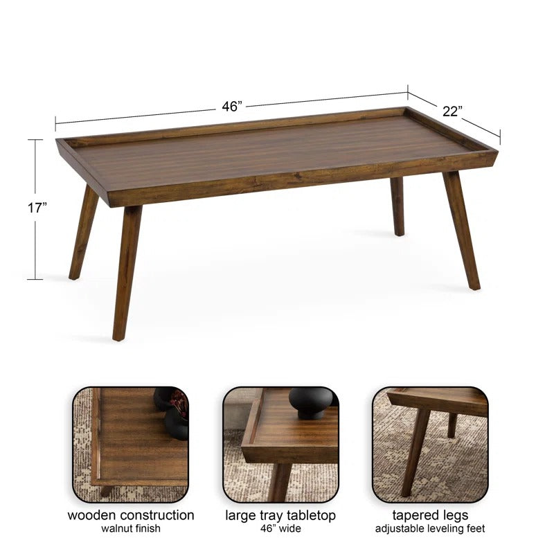 Mehak Solid Wood Coffee Table for Living Room