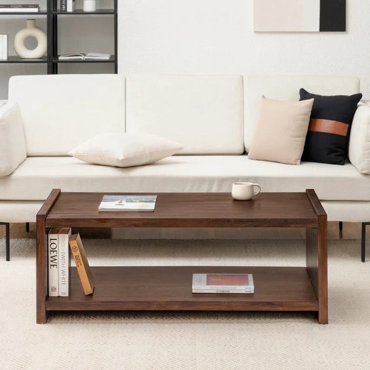 Aastha Solid Wood Coffee Table for Living Room