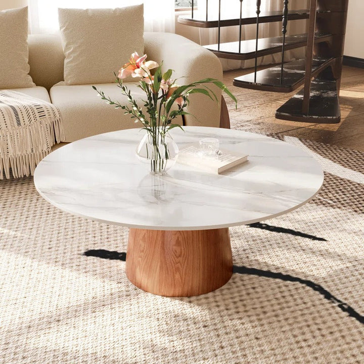 Reema Solid Wood Coffee Table for Living Room