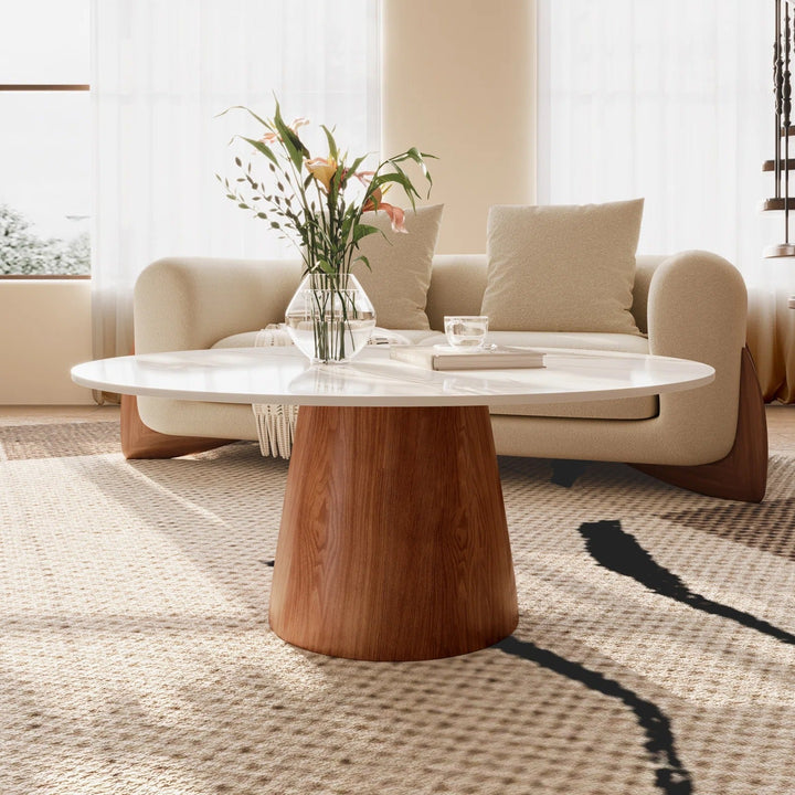 Reema Solid Wood Coffee Table for Living Room