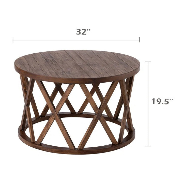 Aarohi Solid Wood Coffee Table for Living Room