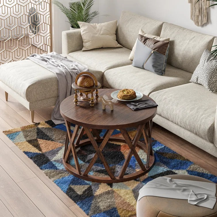 Aarohi Solid Wood Coffee Table for Living Room