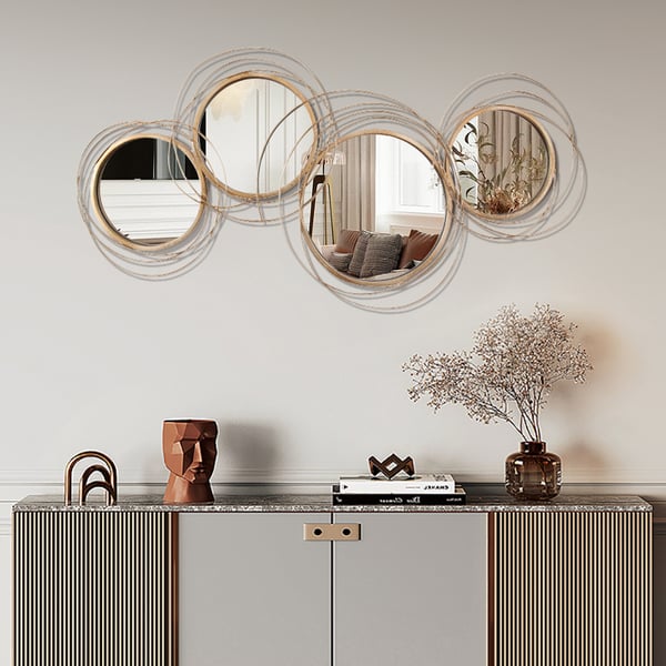 Jeffrey Metal Wall Mirrors