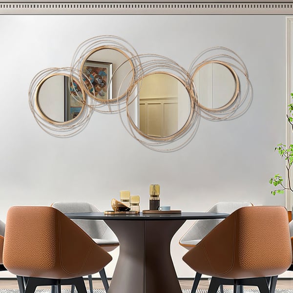 Jeffrey Metal Wall Mirrors