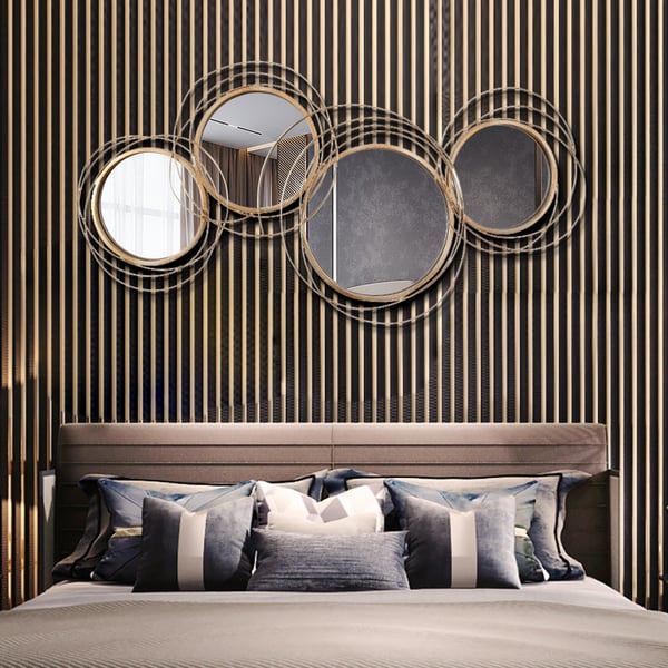 Jeffrey Metal Wall Mirrors