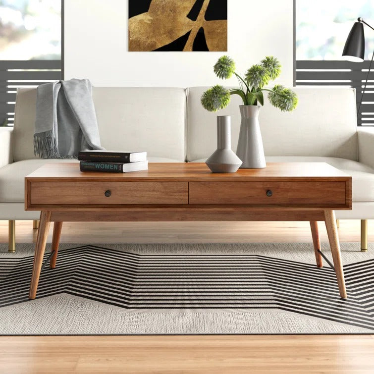 Riya Solid Wood Coffee Table for Living Room