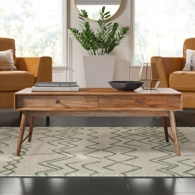 Riya Solid Wood Coffee Table for Living Room