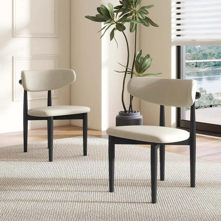 Nikolai 7 Pieces Modern Oval Dining Table Set for 6