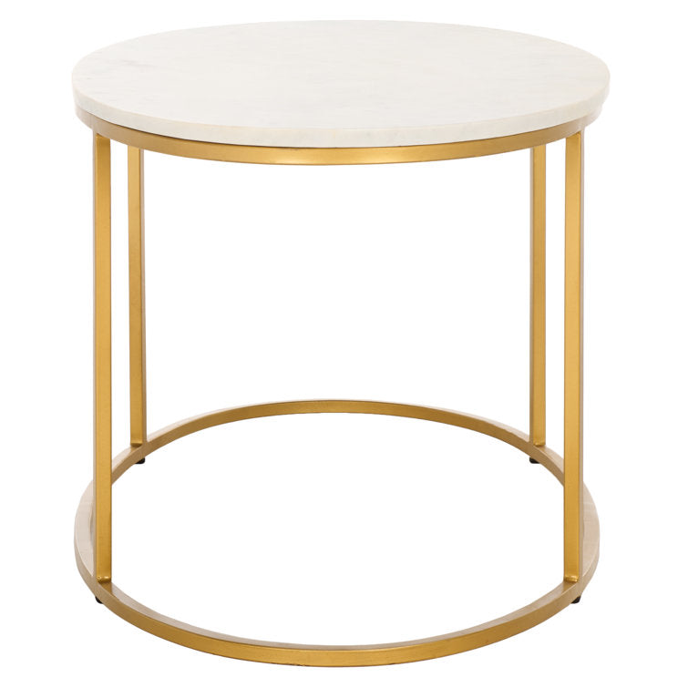 Ryan Metal And Marble Top Coffee Table