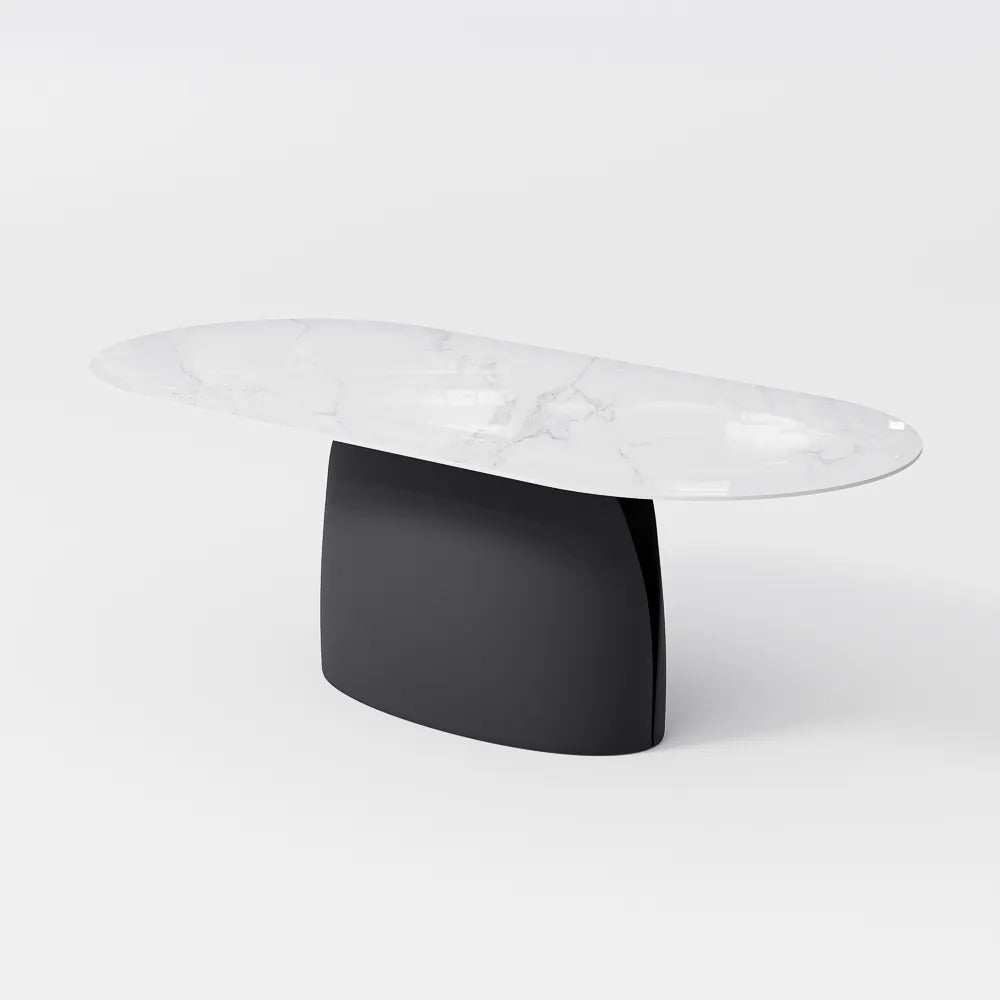 Sergei 9 Piece Modern Oval Dining Table Sets for 8