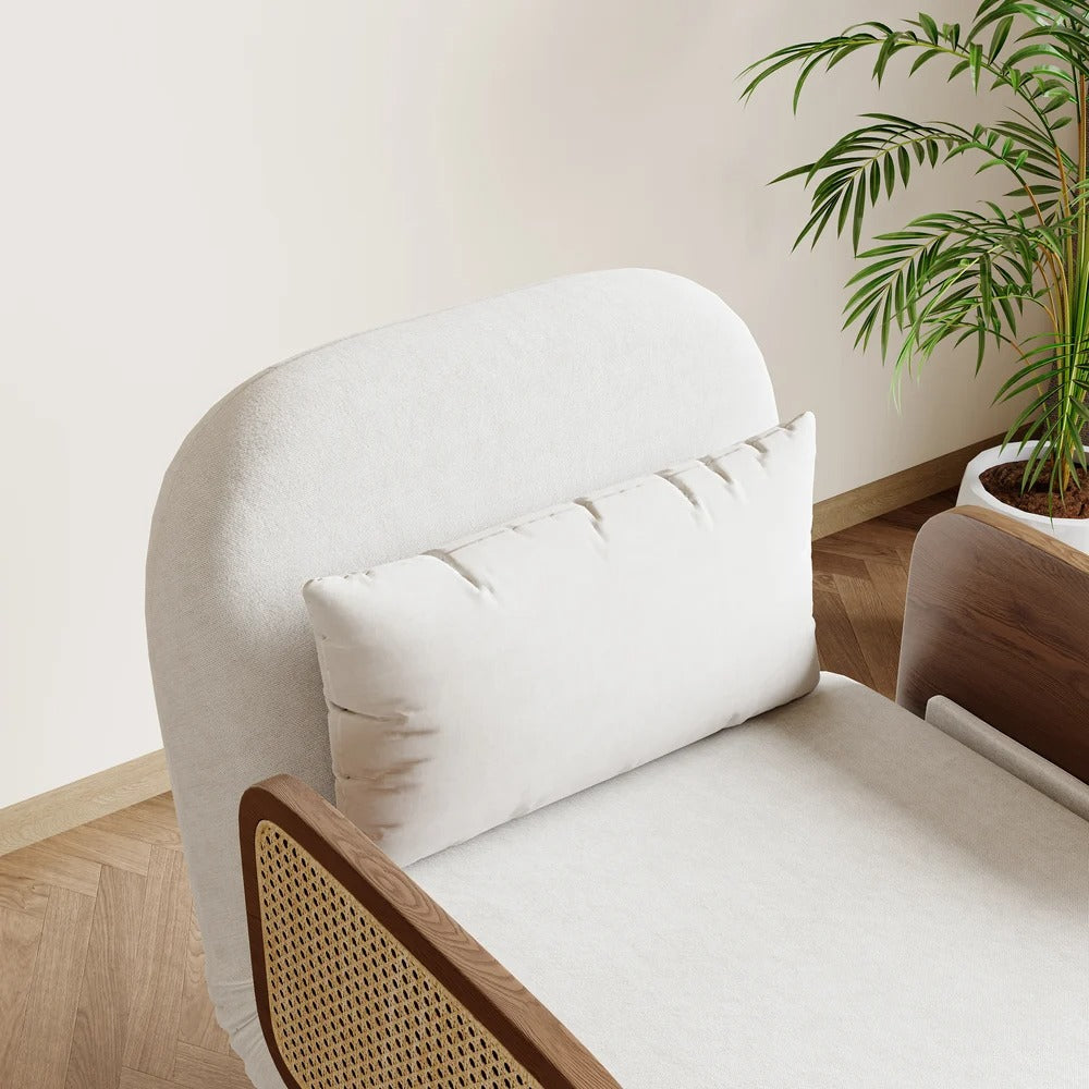 Shristi Solid Wood Sofa Come Bed for Living Room