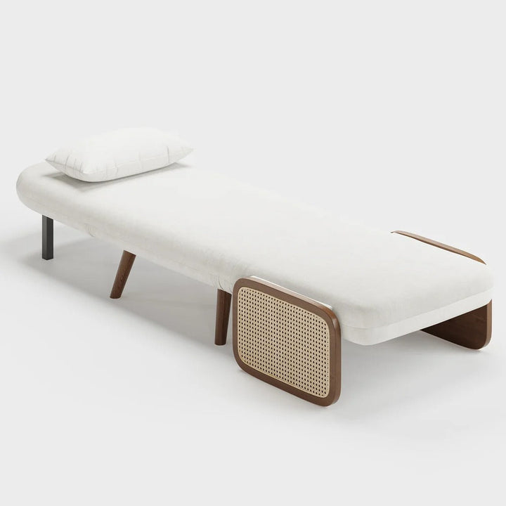 Shristi Solid Wood Sofa Come Bed for Living Room