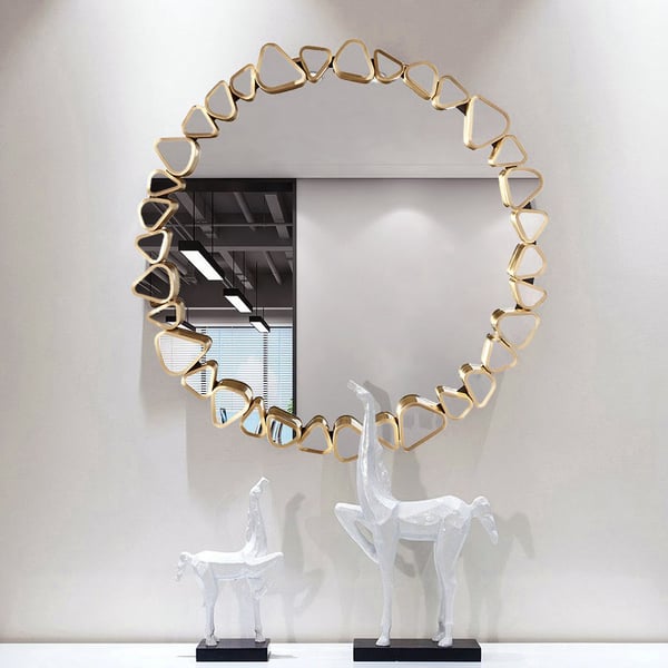 Allison Metal Wall Mirror