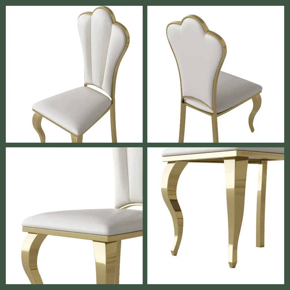Andrei Glass Dining Table Set for 6