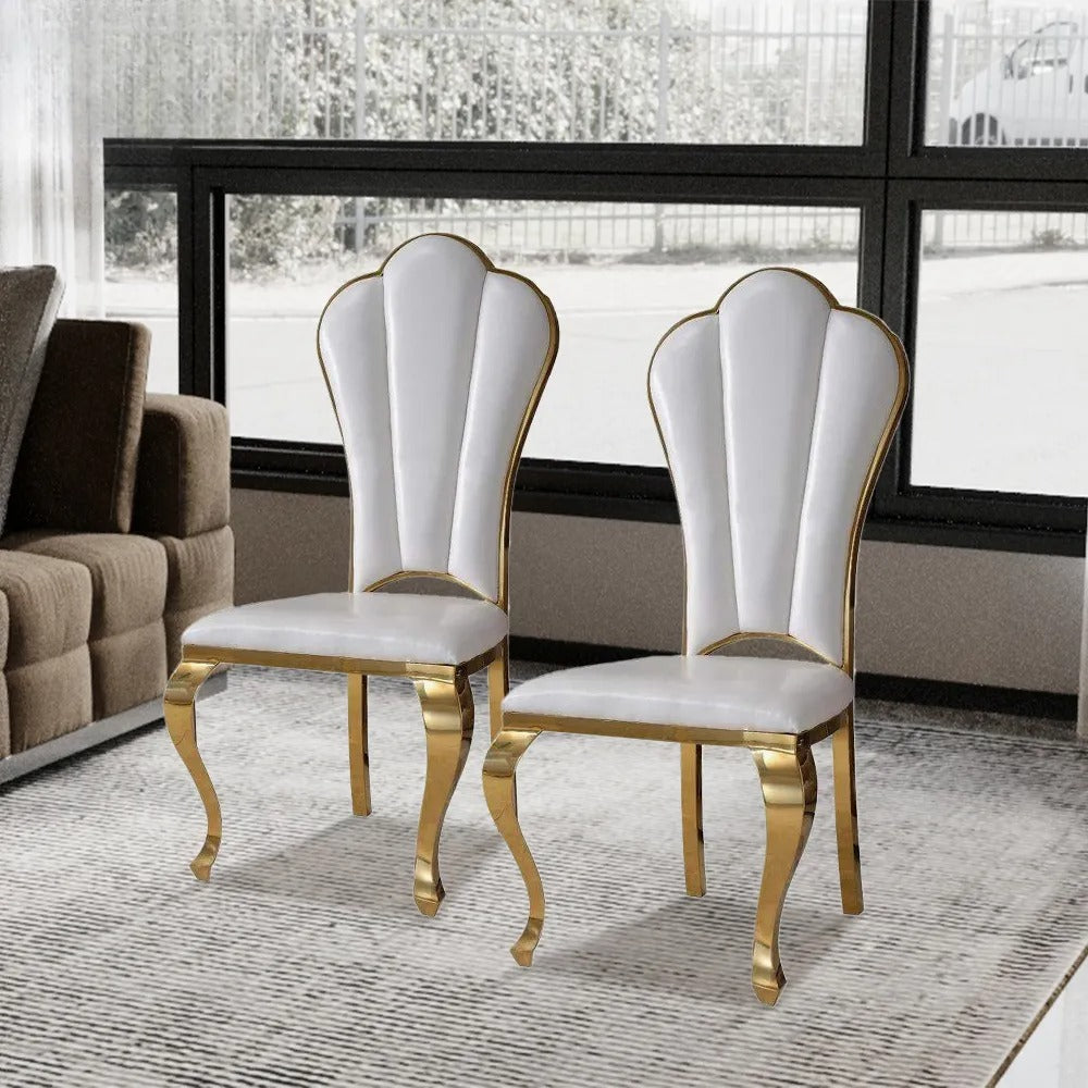 Andrei Glass Dining Table Set for 6