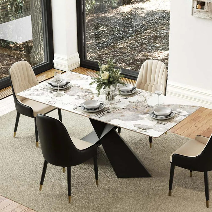 Vladimir 5-Pieces Modern Dining Table Set for 4