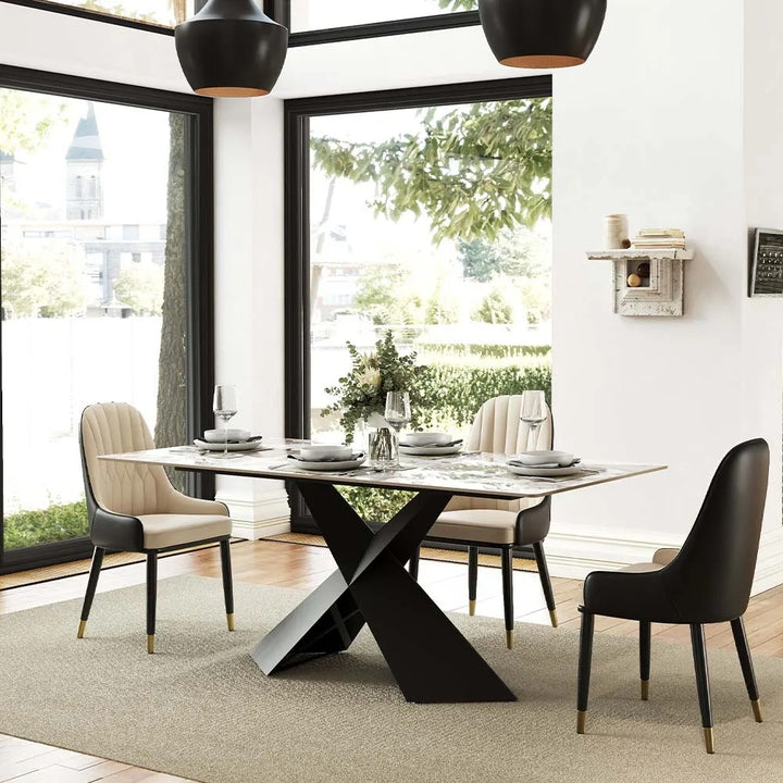 Vladimir 5-Pieces Modern Dining Table Set for 4
