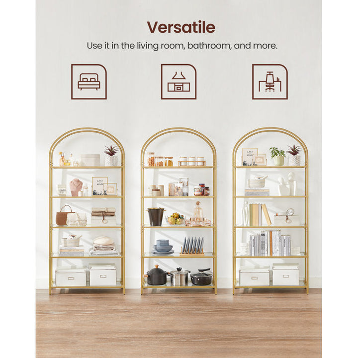 Sachin Stainless Iron With Premium Powder Coated Bookshelves