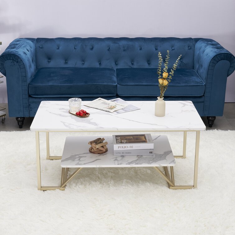 Mayuri Iron Coffee Table For Living Room