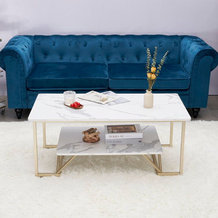 Mayuri Iron Coffee Table For Living Room